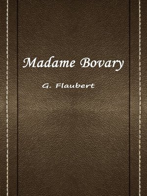 cover image of Madame Bovary